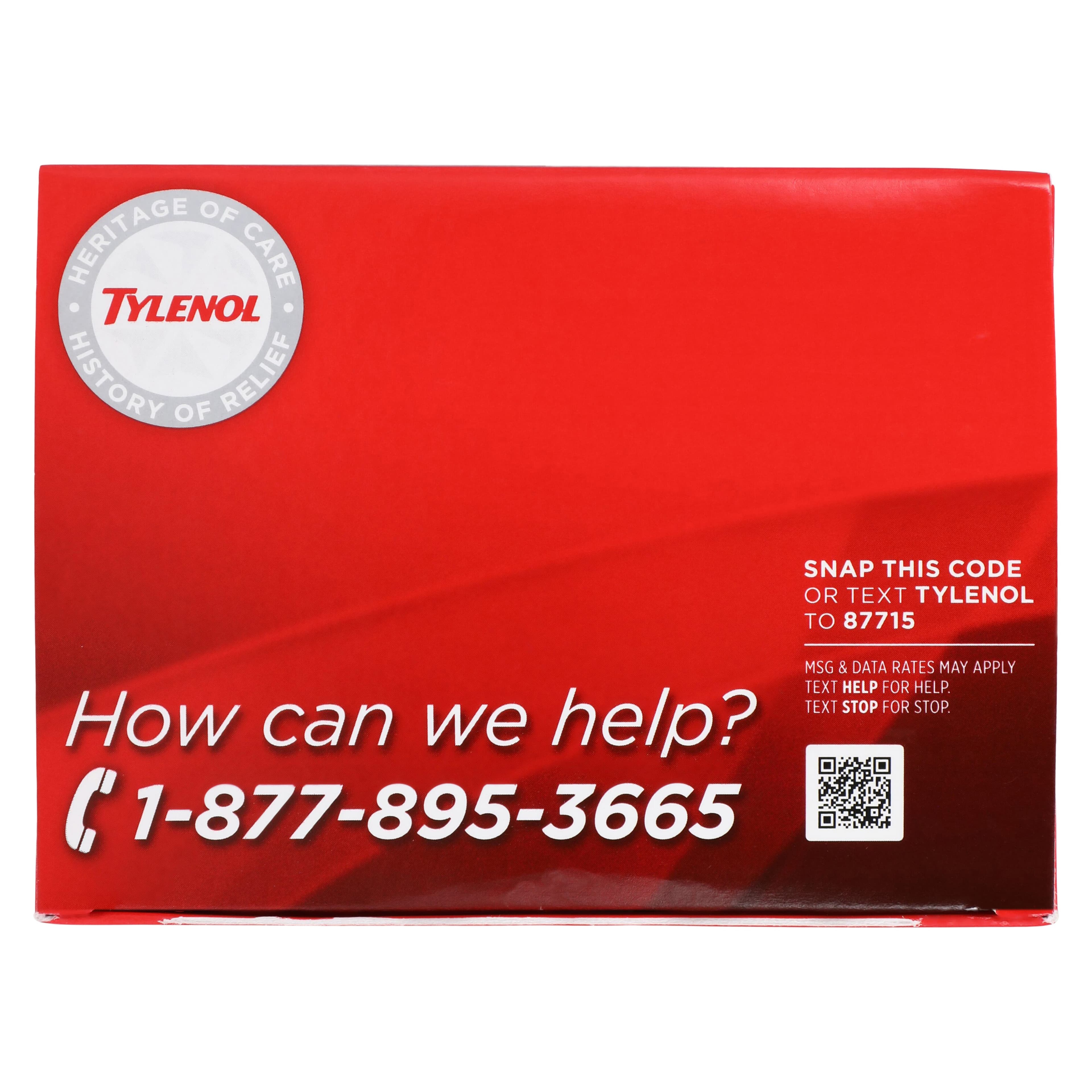 Tylenol Extra Strength Caplets, 500mg, Pain Reliever/Fever Reducer, 50x2/Box, Industrial Pack thumbnail 7