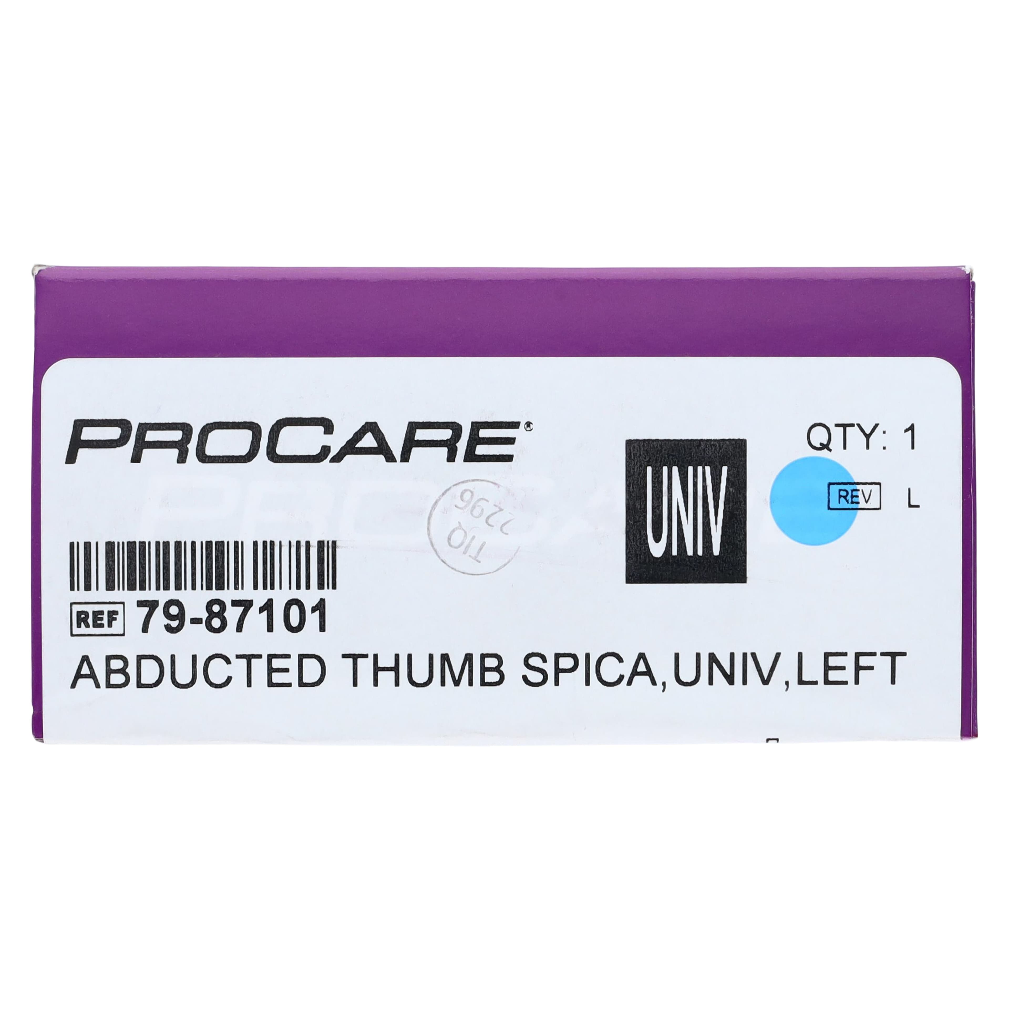 DJO ThumbSPICA Support Splint, Hand/Wrist, Adult, Volara Foam Laminate, Left thumbnail 5
