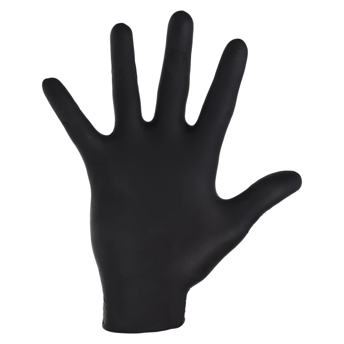 Ammex Black Nitrile Exam Gloves, Powder Free, Non-Sterile, Small, 100/Box thumbnail 3