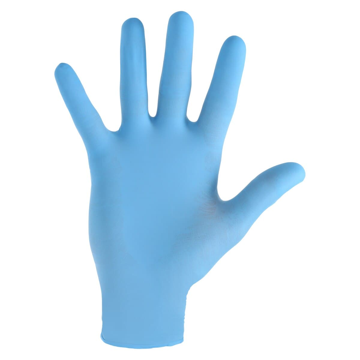 Ammex Professional Blue Nitrile Exam Gloves, Powder Free, Latex Free, Non-Sterile, Textured, Large, 100/Box thumbnail 3