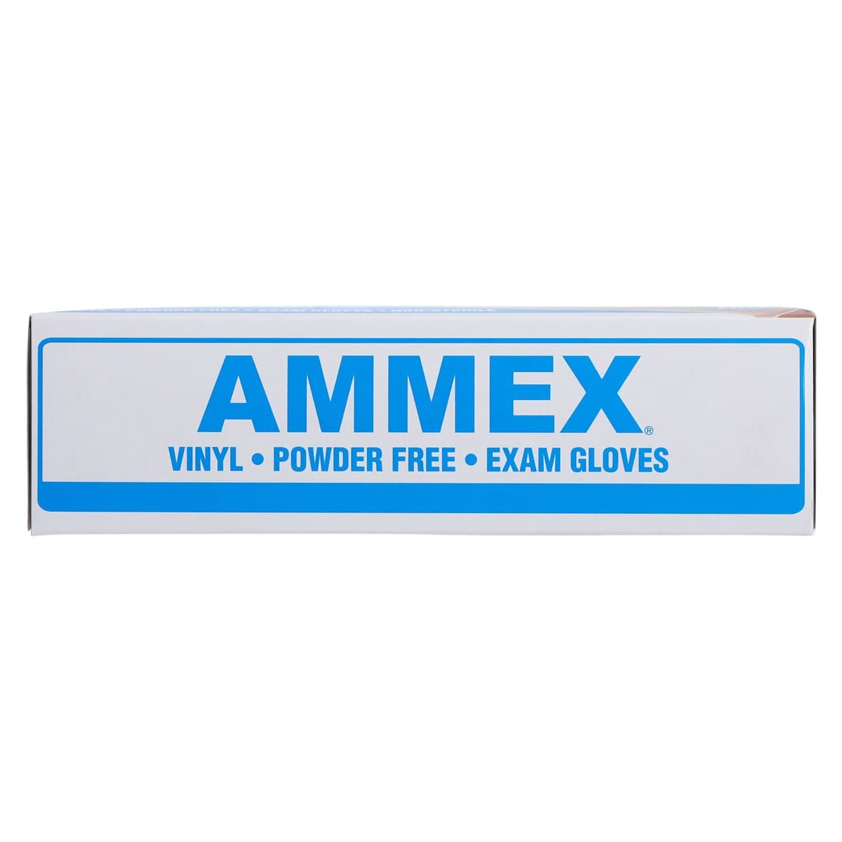 +Ammex Vinyl Exam Gloves, Powder Free, Non-Sterile, Large, Clear, 100/Box thumbnail 5