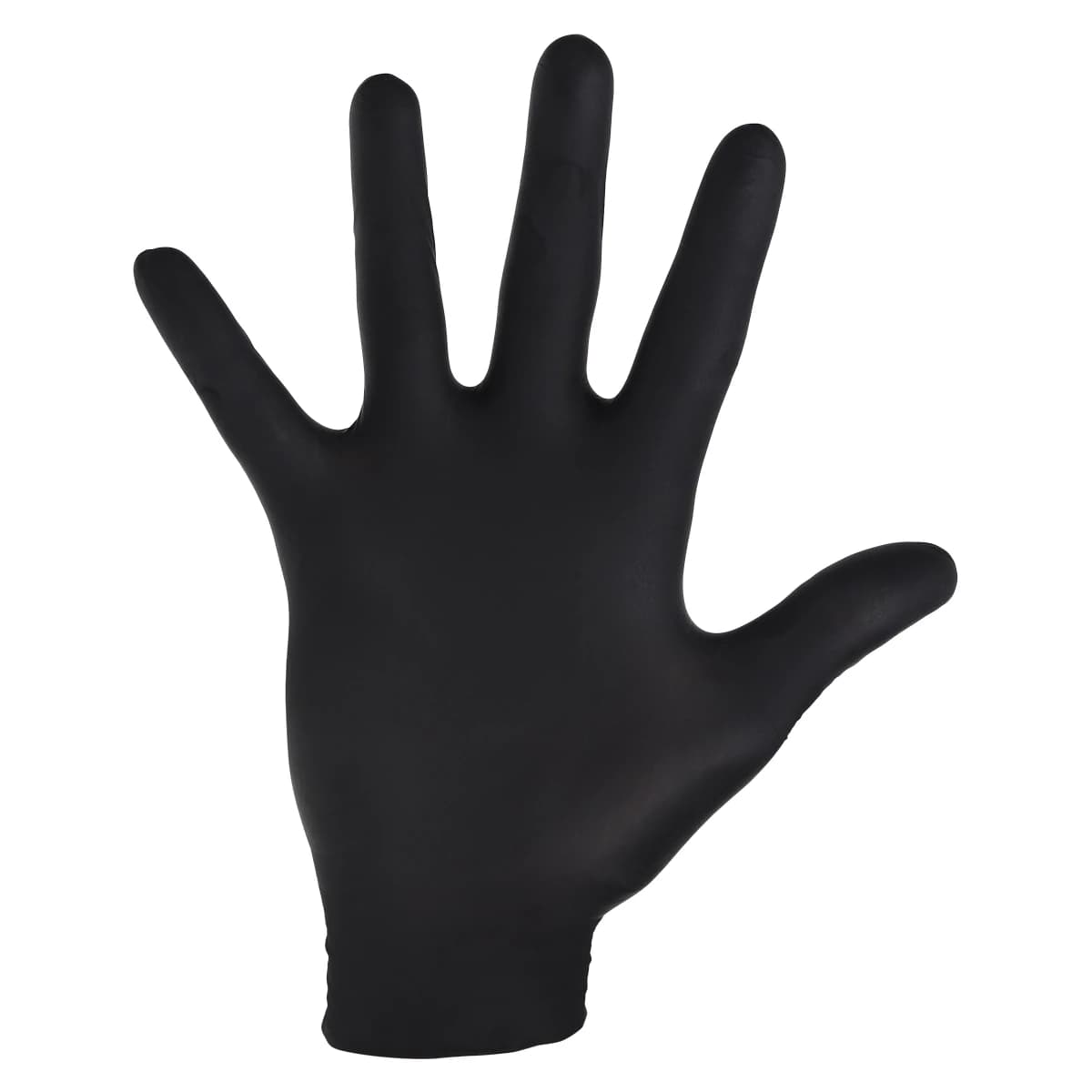 Ammex Black Nitrile Exam Gloves, Powder Free, Non-Sterile, Medium, 100/Box thumbnail 3