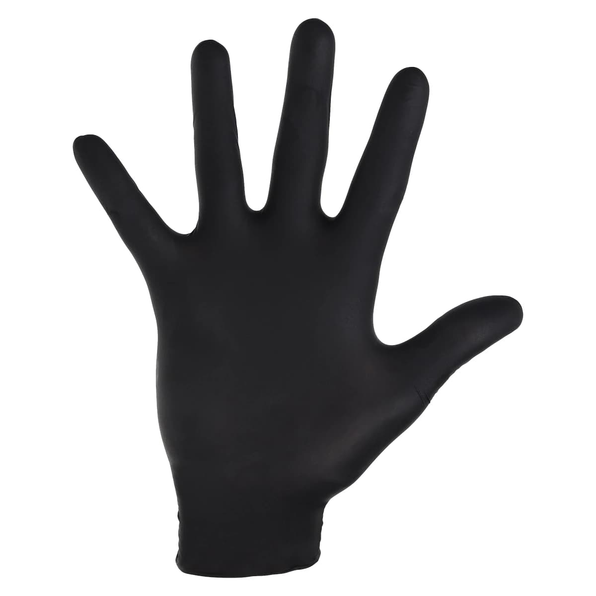 Ammex Black Nitrile Exam Gloves, Powder Free, Non-Sterile, Large, 100/Box thumbnail 3