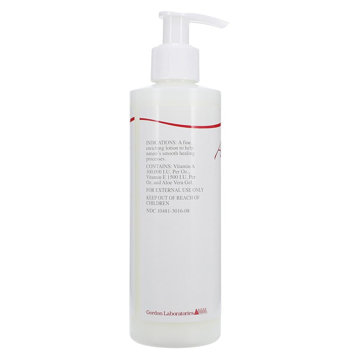 Gordon Laboratories Aloe Grande Lotion, Vitamin A/E/Aloe Vera Body Lotion, 8 oz Bottle thumbnail 3