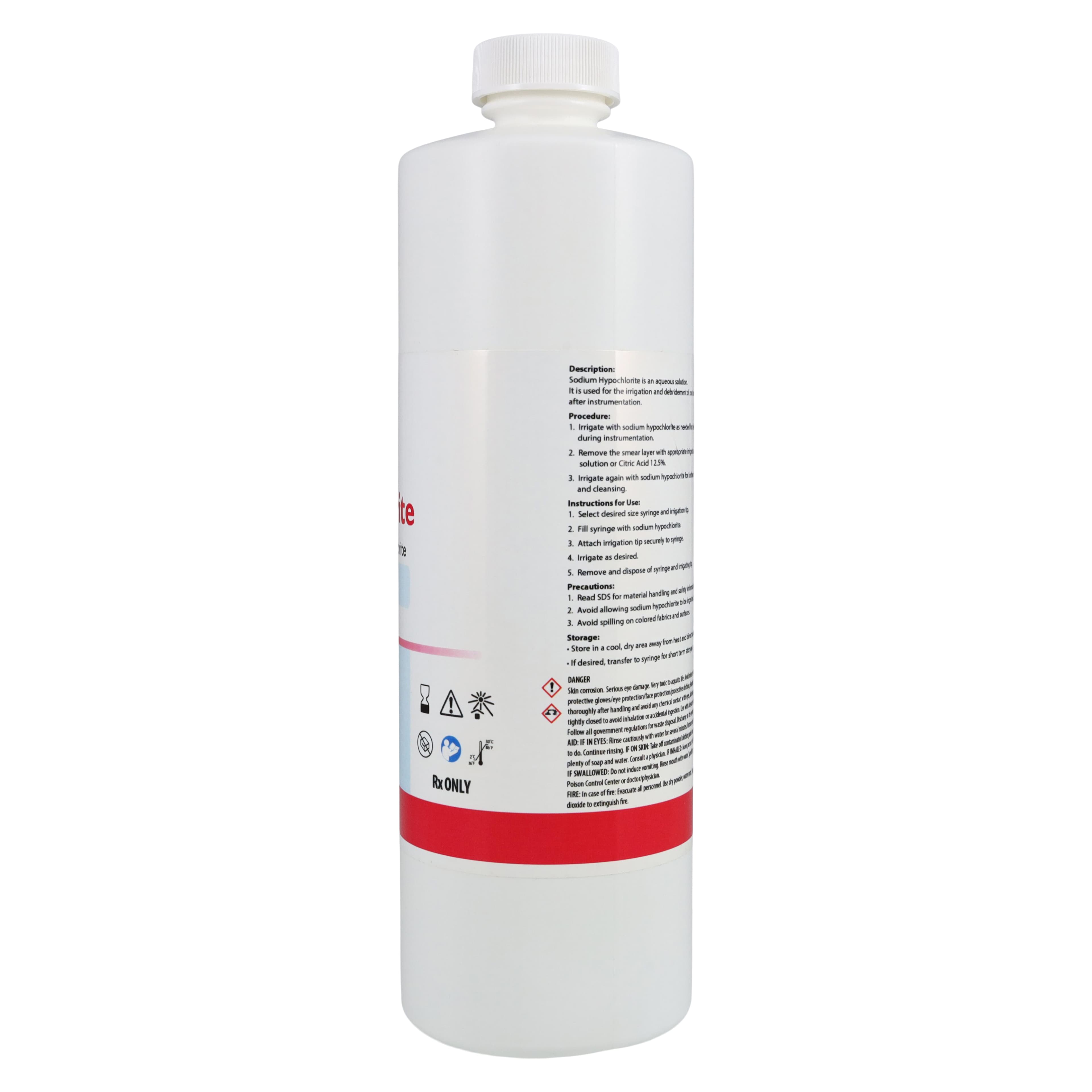 Sodium Hypochlorite 3% Solution, 16 oz (480 mL) Bottle, 317018 thumbnail 2