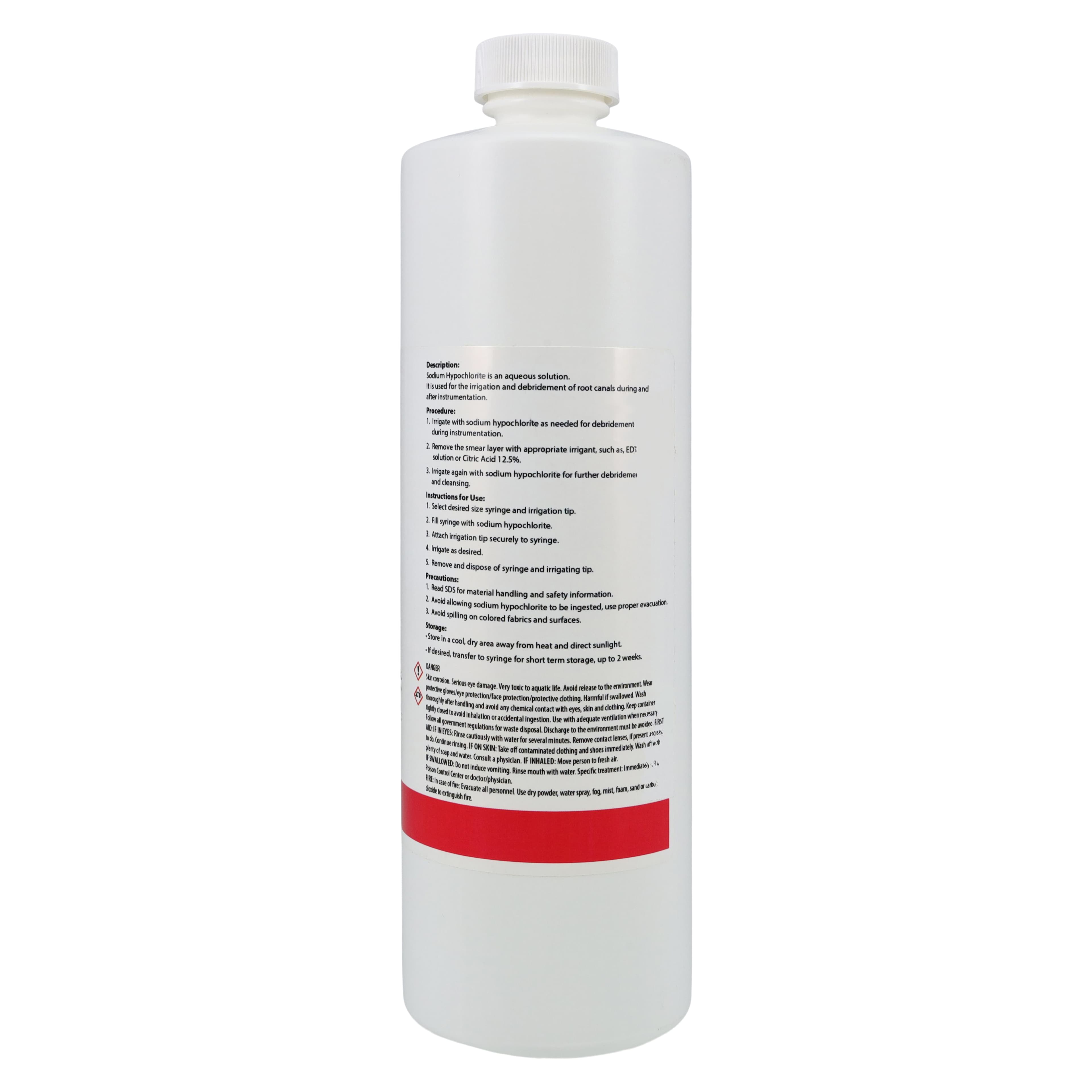 Sodium Hypochlorite 3% Solution, 16 oz (480 mL) Bottle, 317018 thumbnail 3