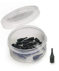 Vista Apex Therma-Flo Step-Down Tips 4X, Black, 40/Pkg, #320817 - Therma-Flo Step-Down Tips 4X (40) - Image 1