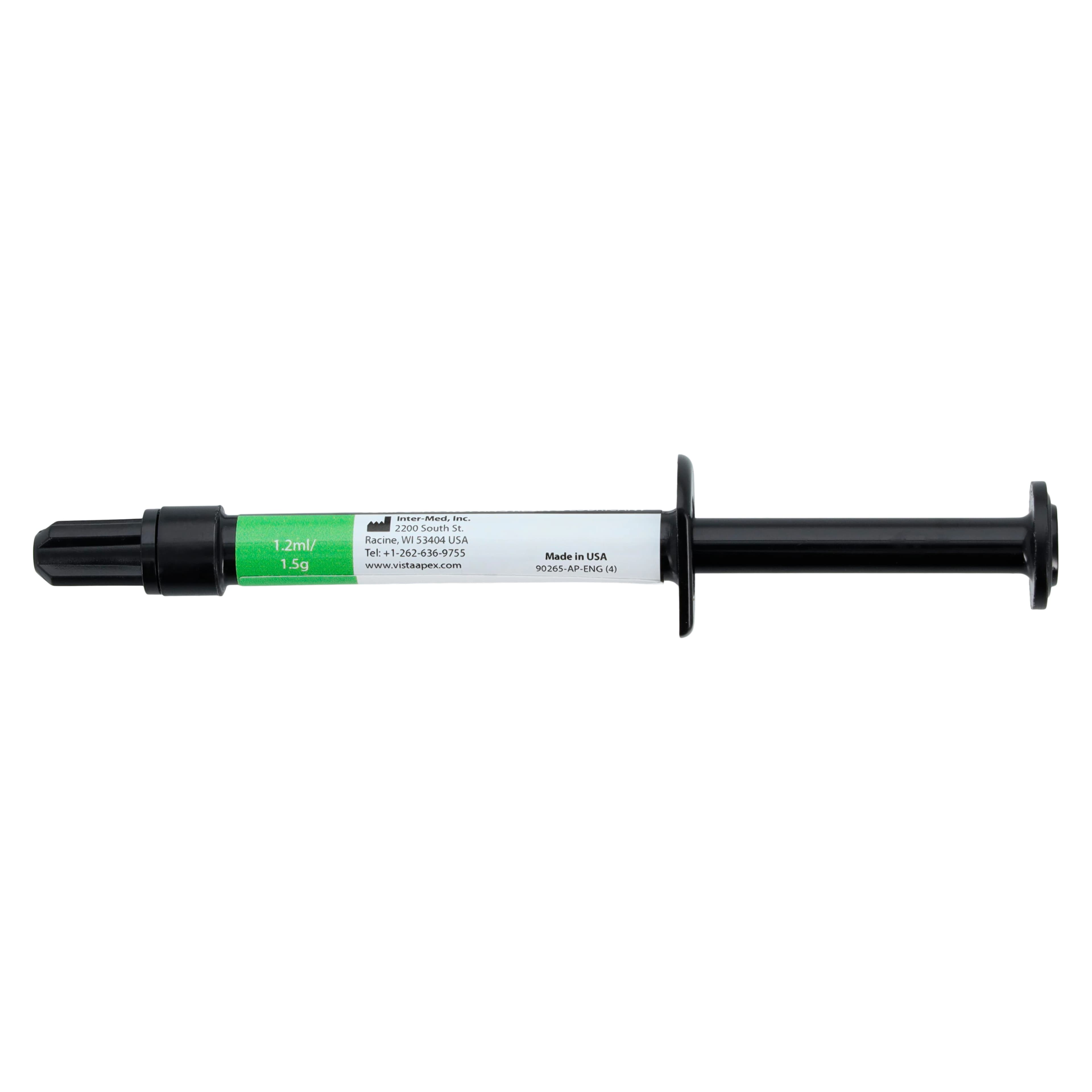 Vista Apex Seamfree Composite Wetting Resin and Lubricant Syringe Kit, 1.2 mL, 5 Syringes with 50 Tips, #90026 thumbnail 4