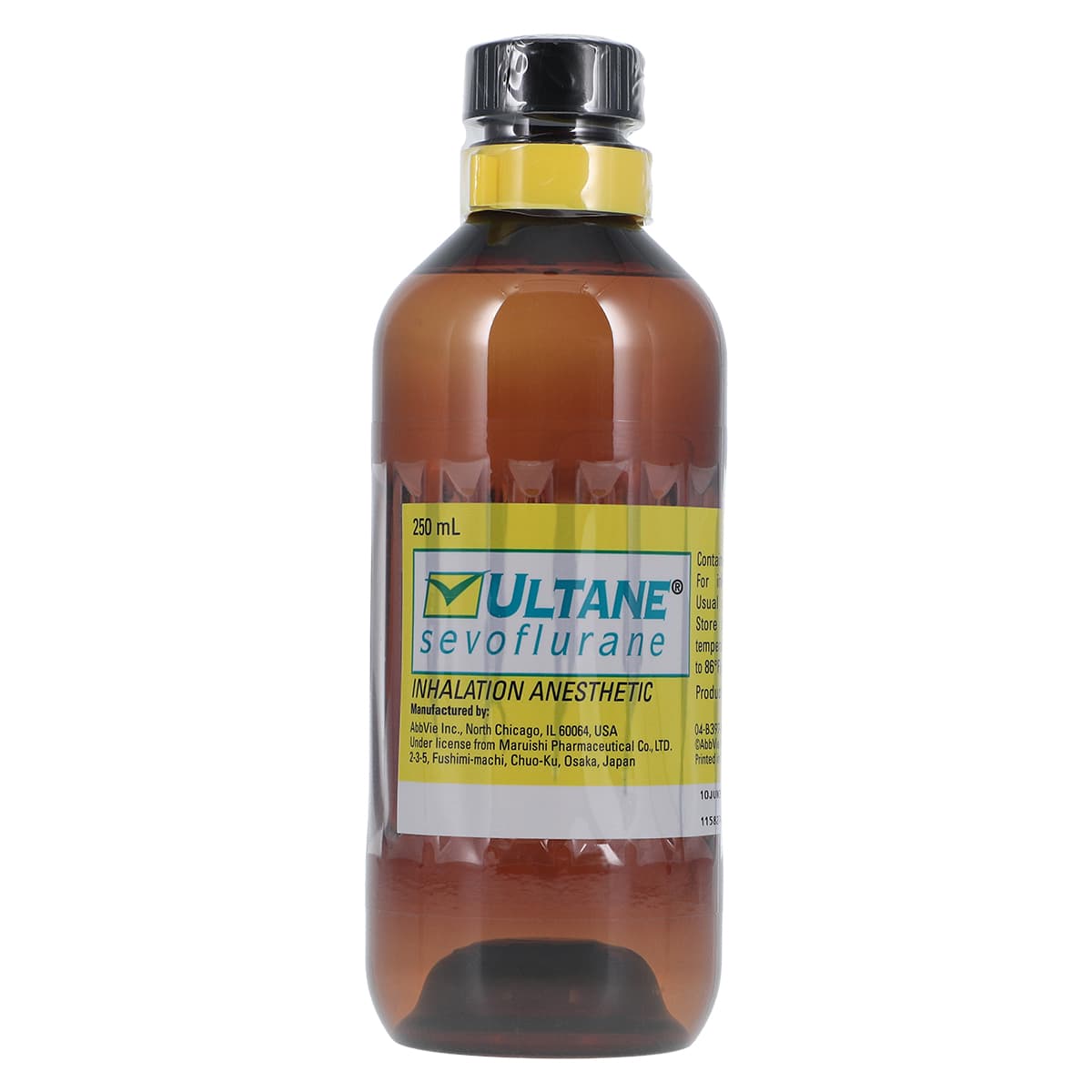 Ultane Anesthesia Inhalation Solution 100%, 250mL Bottle thumbnail 3