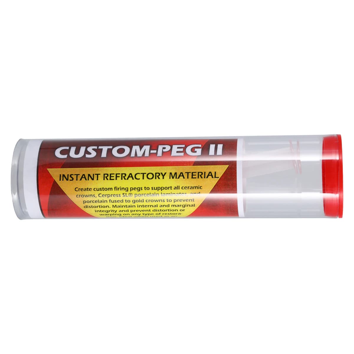 Custom Peg II Instant Refractory Material, 12cc, Pack of 3 thumbnail 5