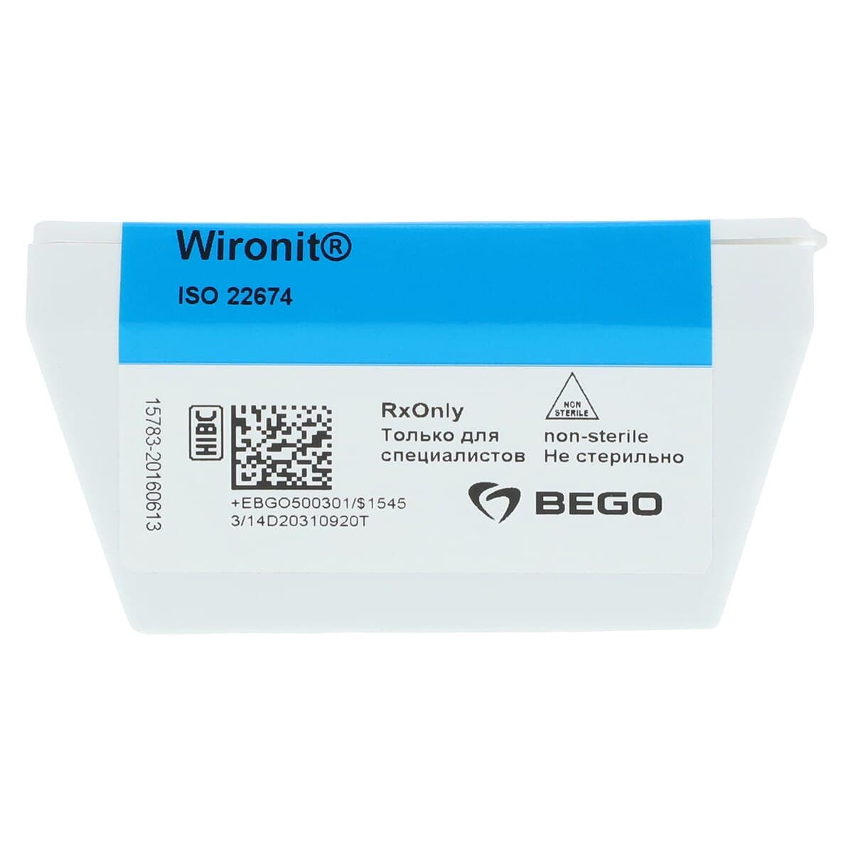 Bego Wironit Cobalt-Chromium Alloy for Partial Dentures, 1 kg (35 oz), Bego USA thumbnail 5