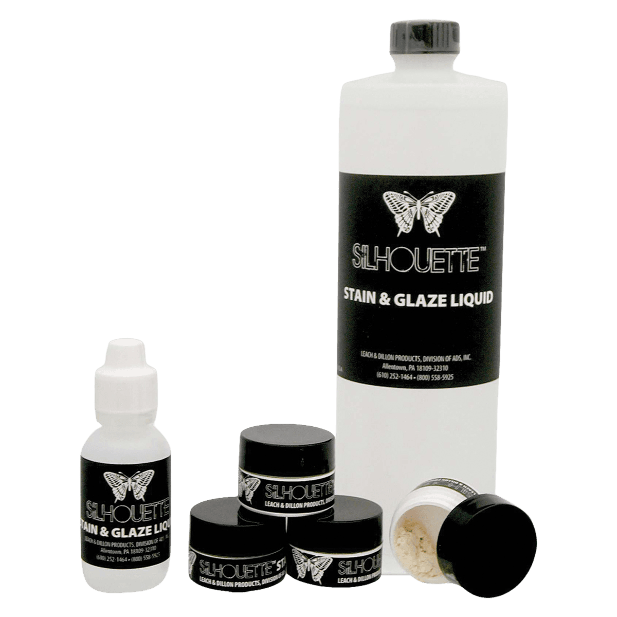 Silhouette Stain Liquid White, 3.5 g Bottle - Silhouette Stain - Image 1