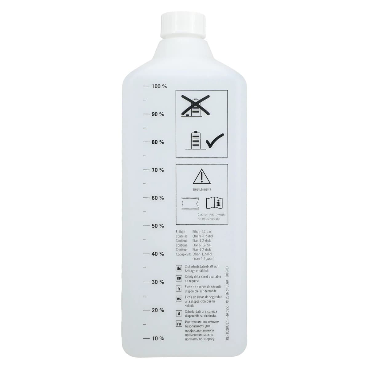 BegoSol Mixing Liquid, 1 Liter Bottle thumbnail 2