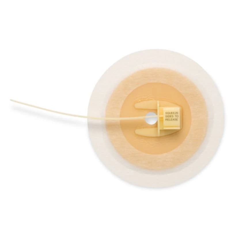 Hollister FlexWear Skin Barrier Drain Tube Attachment, Vertical - Drain Tube Attachment Vertical - Image 1