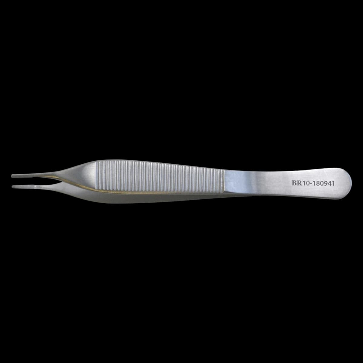 Adson-Tubiana Tissue Forceps, Straight, 1x2 Teeth, 4-3/4" (12 cm), Stainless Steel, Non-Sterile, Each - Forceps Adson Tubiana 1x2Teeth - Image 1