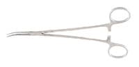 Jacobson Hemostatic Forceps, Curved, Extra Delicate, 7-1/2" - Jacobson Forcep X/delicat - Image 1