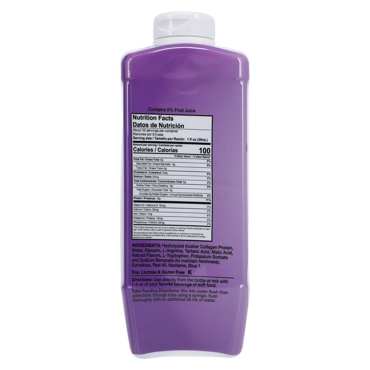 LiquaCel Liquid Protein Supplement, Grape, 32 oz Bottle, 6/Case thumbnail 4