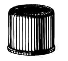 Corning Screw Cap with PTFE Liner, Black, GPI 13-415 Thread, 288/Case - Cap Scew w/PTFE Liner Black - Image 1