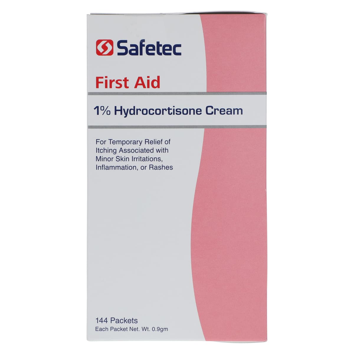 Hydrocortisone 1% Topical Cream, 0.9g Foil Packet, 144/Box, Safetec thumbnail 5