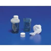 Cardinal Health Stool Specimen Collector with Rigid Spoon, Twist-On Cap, 100/Case - Collect.&transp.tbe Stool - Image 1