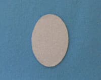 Pedi-Pads Orthopedic Coverlet Foot Moleskin Pad Oval - Moleskin Pad Oval - Image 1
