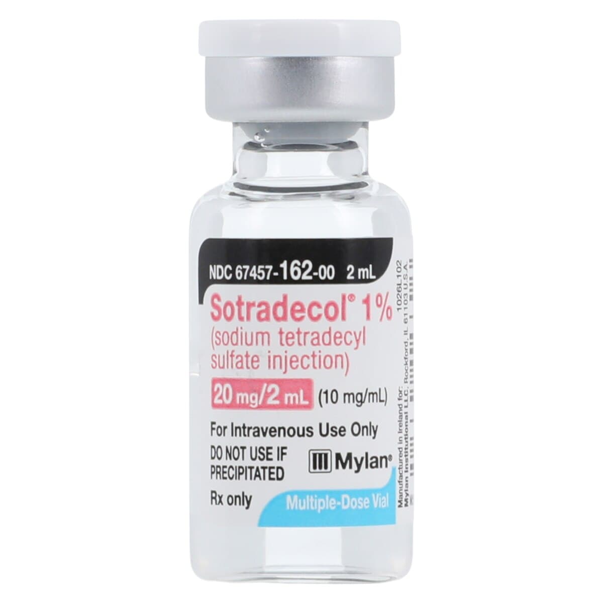 Sotradecol Injection 10mg/mL, 2mL Multi-Dose Vial, 5/Package thumbnail 3