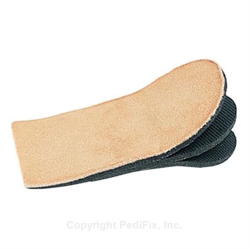 Pedifix Adjust-A-Heel Lift, Peel-Away Orthopedic, Rubber/Suede Leather, Large, Men's Size 9+/Women's Size 11+ thumbnail 2
