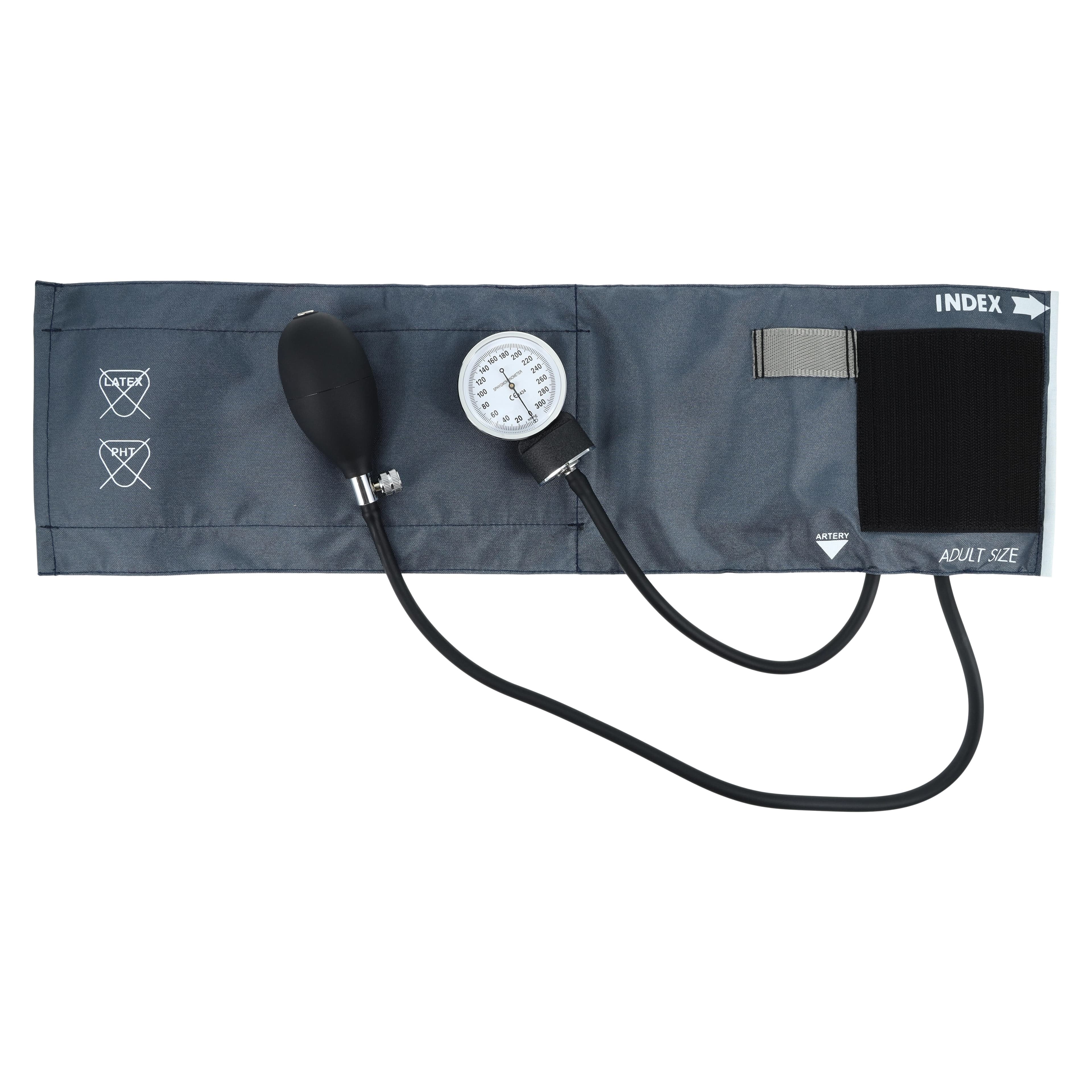 American Diagnostic Prosphyg 775 Series Aneroid Sphygmomanometer, Size 11, Navy Blue, Latex-Free, Arm Dial Display thumbnail 3