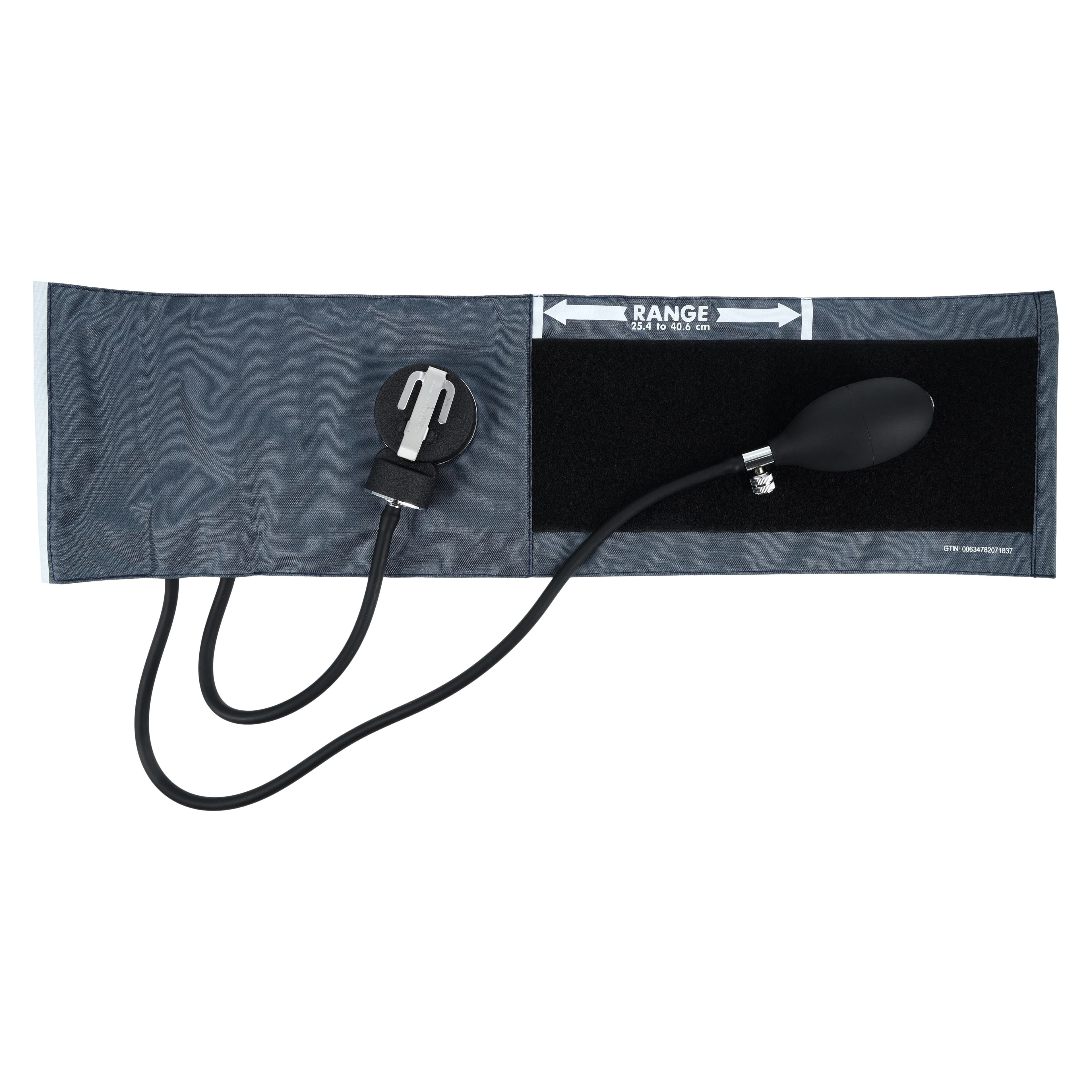 American Diagnostic Prosphyg 775 Series Aneroid Sphygmomanometer, Size 11, Navy Blue, Latex-Free, Arm Dial Display thumbnail 4