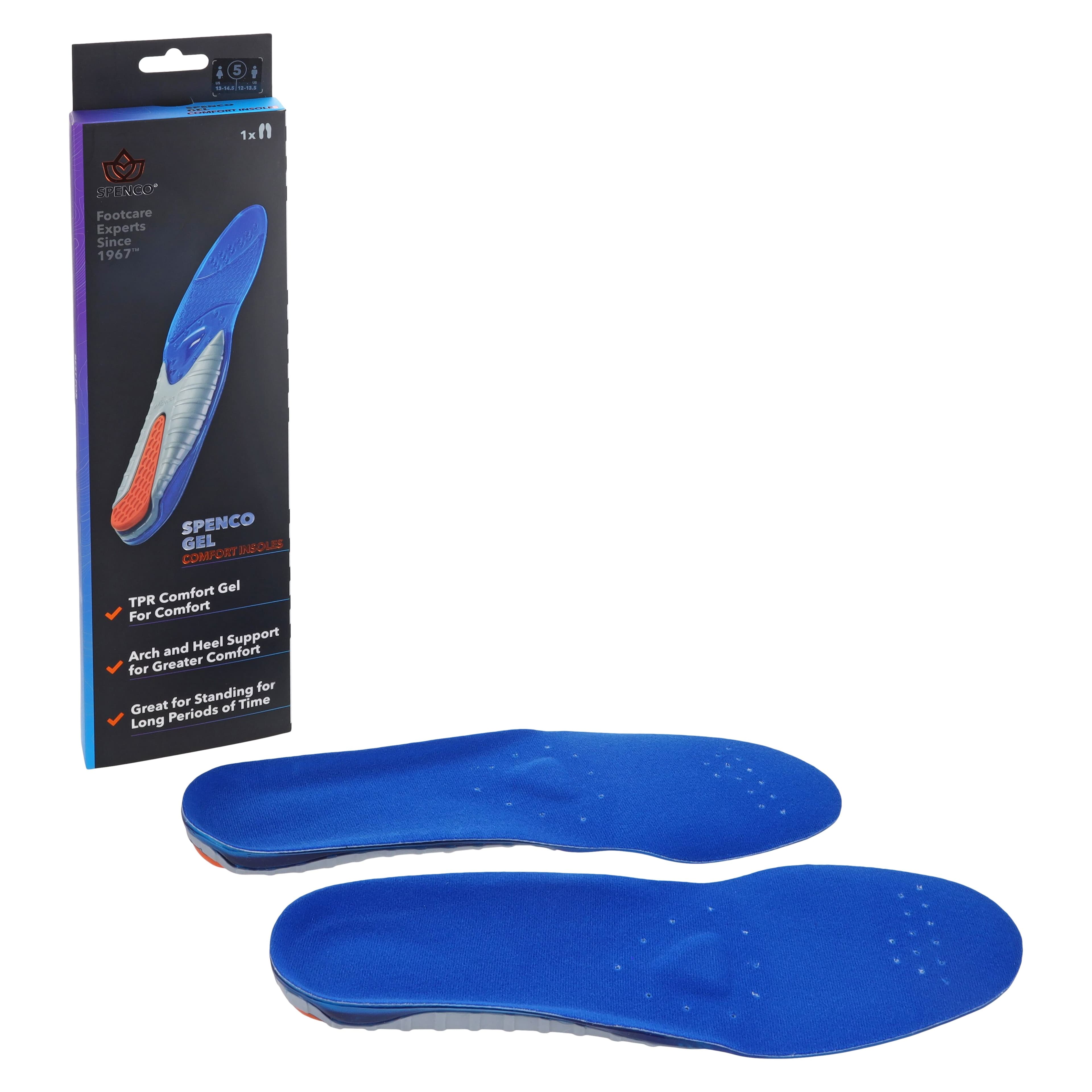 Performance Gel Insole, Full Length, Men's 12-13 / Women's 13-14.5 - Performance Gel Insole - Image 1