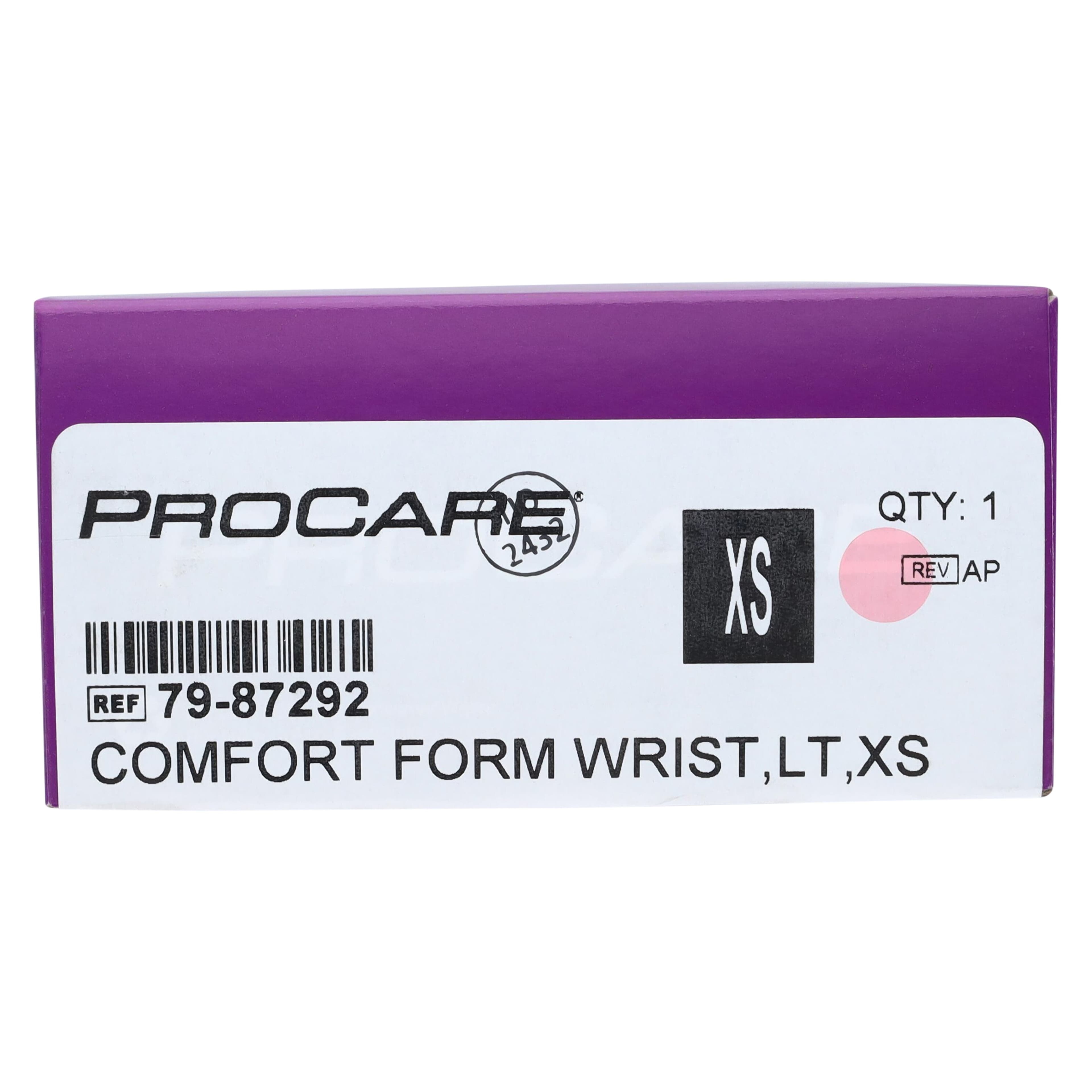 ComfortFORM Wrist Brace, Foam Laminate, X-Small, Left, 4.5-5.5" thumbnail 6
