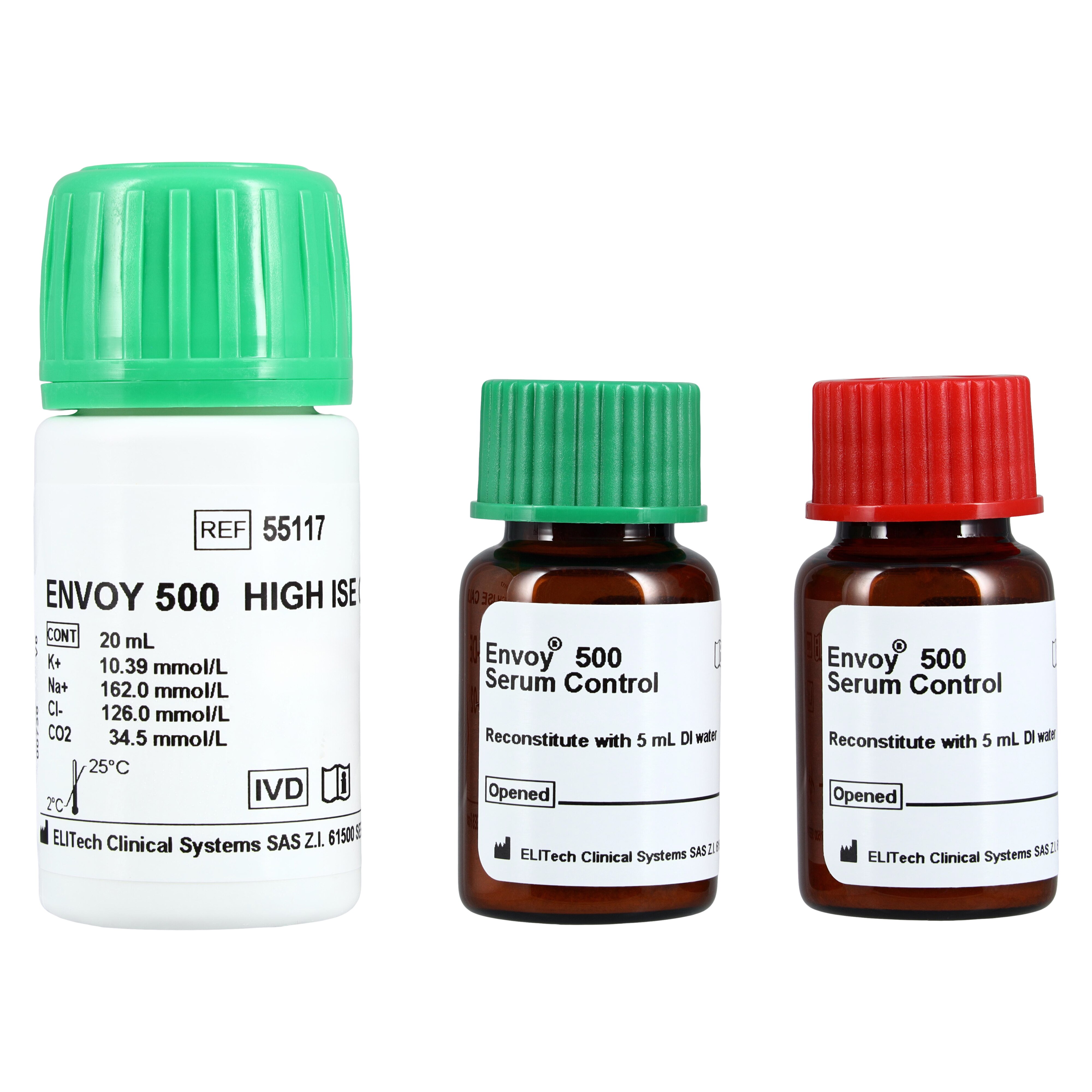 ELITechGroup Serum Normal/Abnormal Control, 12 x 5 mL, for Envoy 500 Chemistry Analyzer thumbnail 3