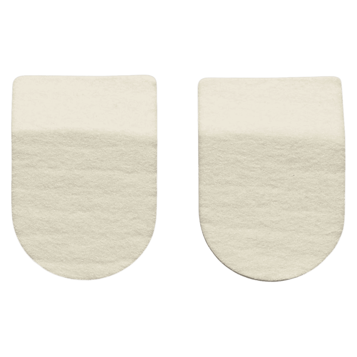Hapad Heel Pads, 2" x 5/16", Orthopedic Felt Heel Cushions - Hapad Heel Pads 2x5/16 - Image 1