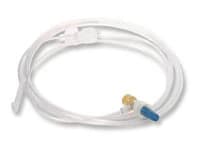 ICU Medical Microbore IV Extension Set with T-Connector, Injection Site, 64" Length, Priming Volume 2.8 mL, Non-DEHP, Latex-Free, 50/Case - Microbore Tubing w/T connector - Image 1
