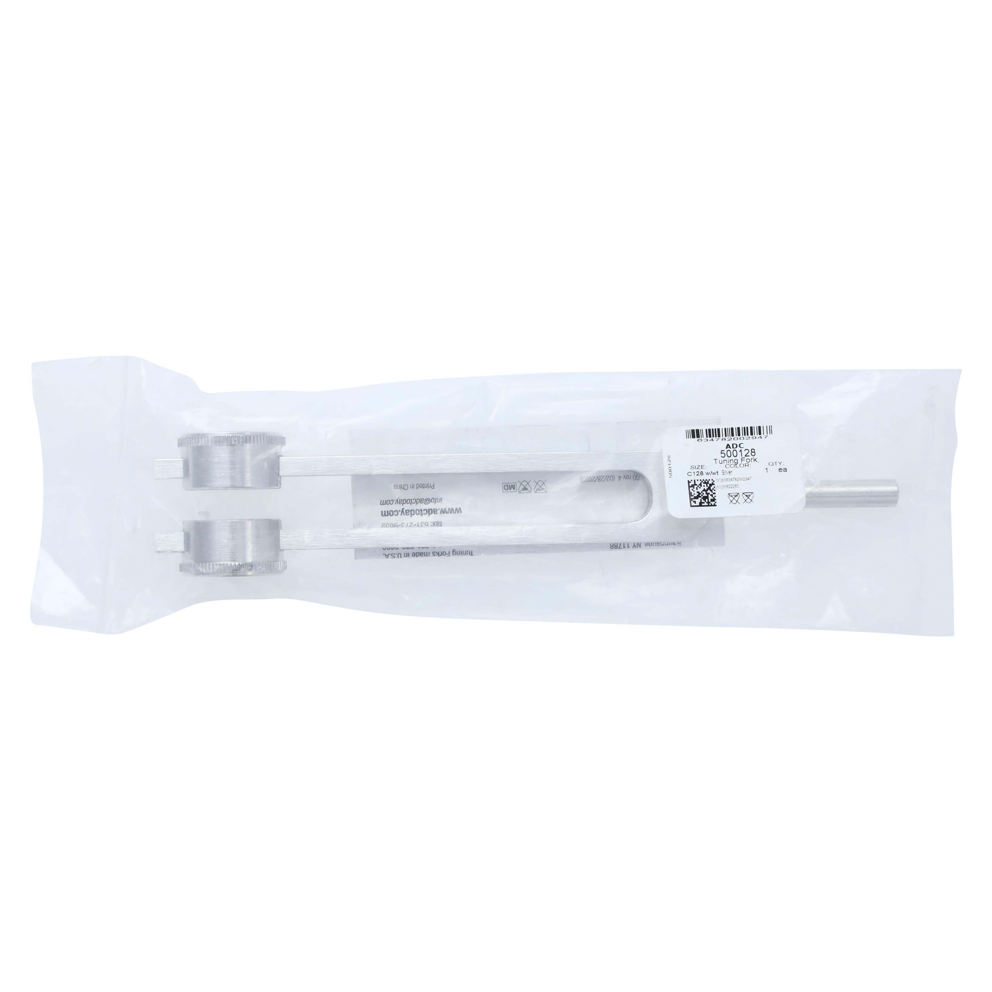 American Diagnostic Tuning Fork 128 CPS, Aluminum Alloy, Each thumbnail 6