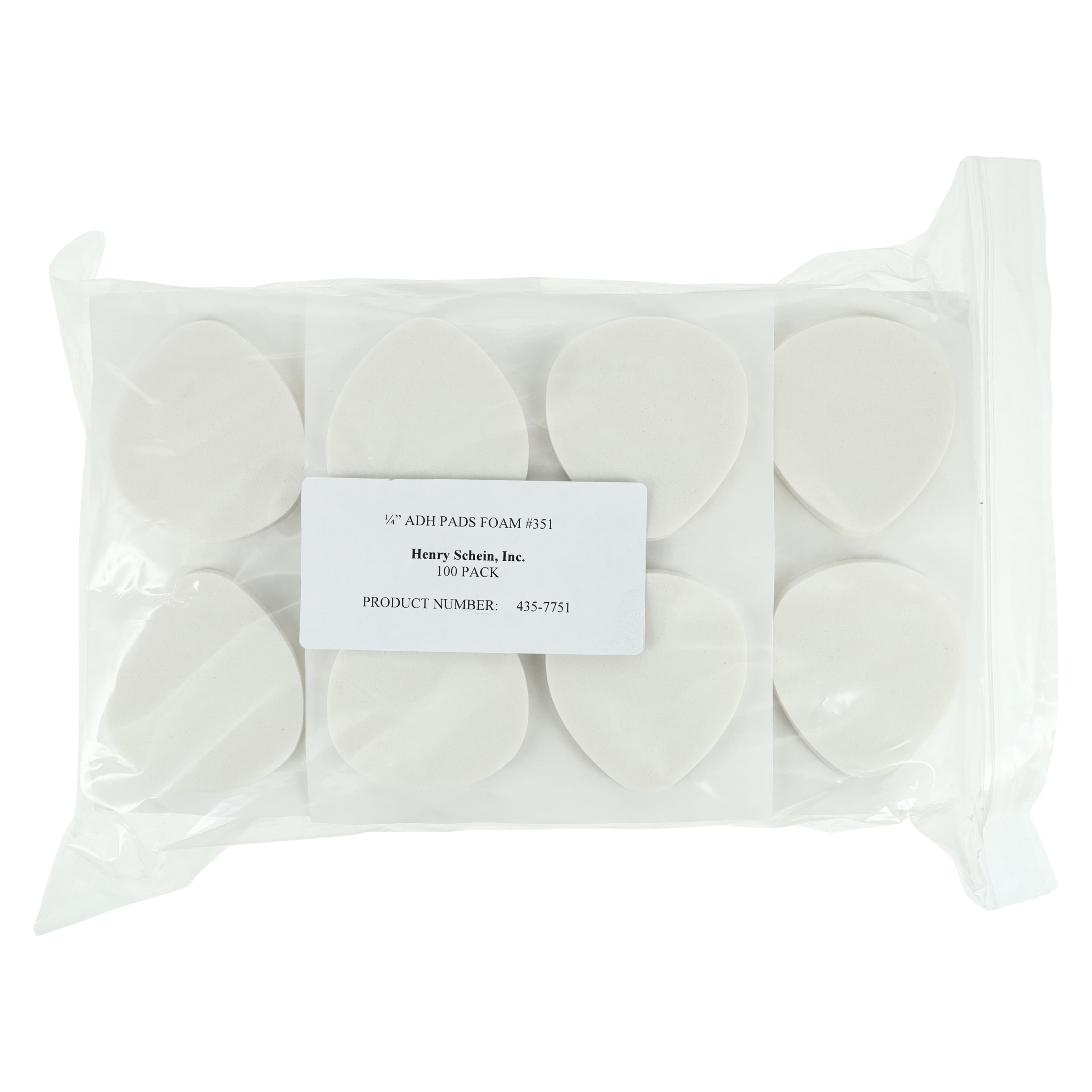 Superior Felt & Filtration Orthopedic Pad, Oval Foam, 1/4" Thick, Adhesive, #351 thumbnail 4