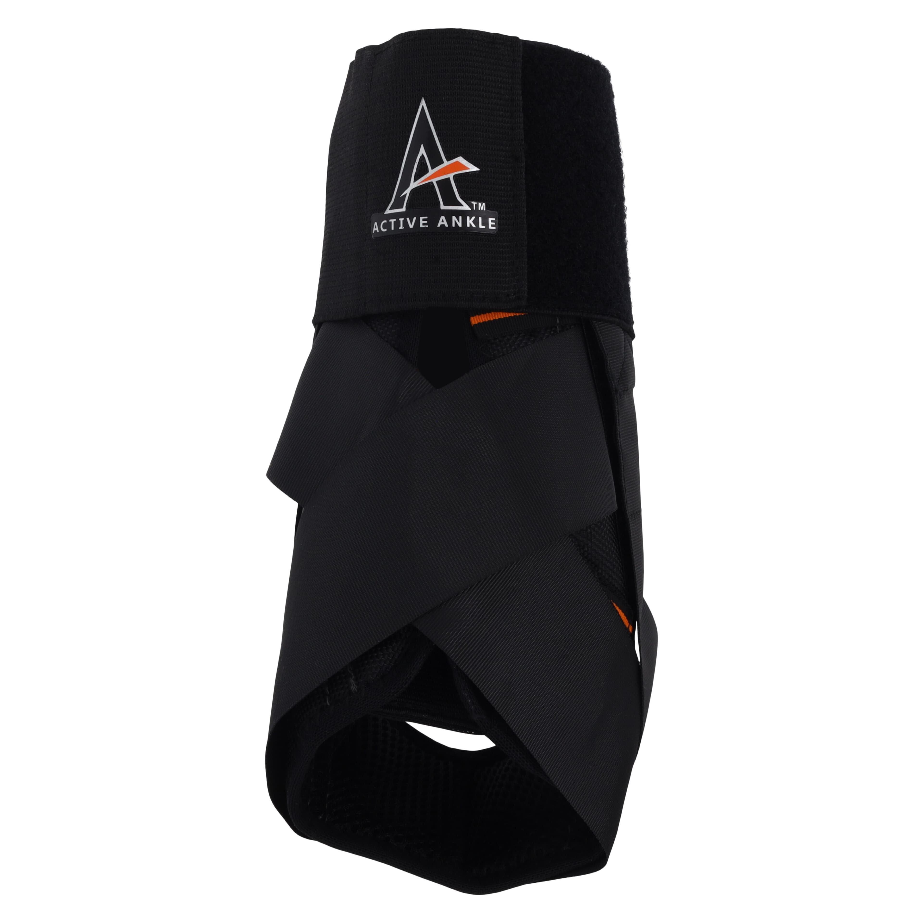 AS1Pro Active Stabilizing Ankle Brace, Large, Black, Nylon/Neoprene, Left/Right thumbnail 4