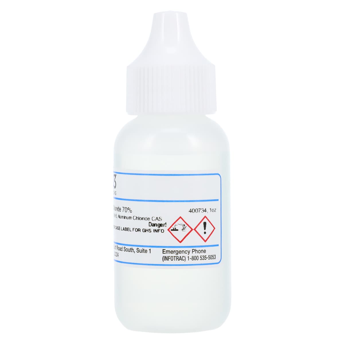 Aluminum Chloride Reagent 70%, 1 oz Bottle thumbnail 2