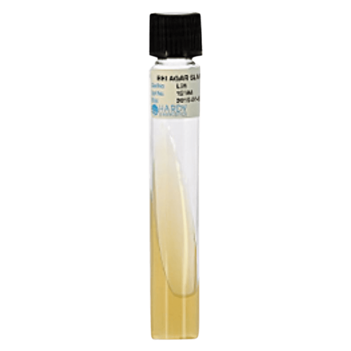 Hardy Diagnostics BHI Agar Slant Tube, 20 x 125 mm, 20/Package - BHI Agar Slant Tube - Image 1