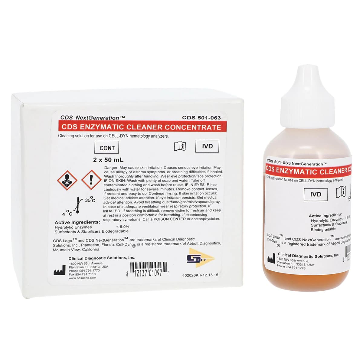 Cell-Dyn Enzyme Cleaner, 50 mL Each thumbnail 2