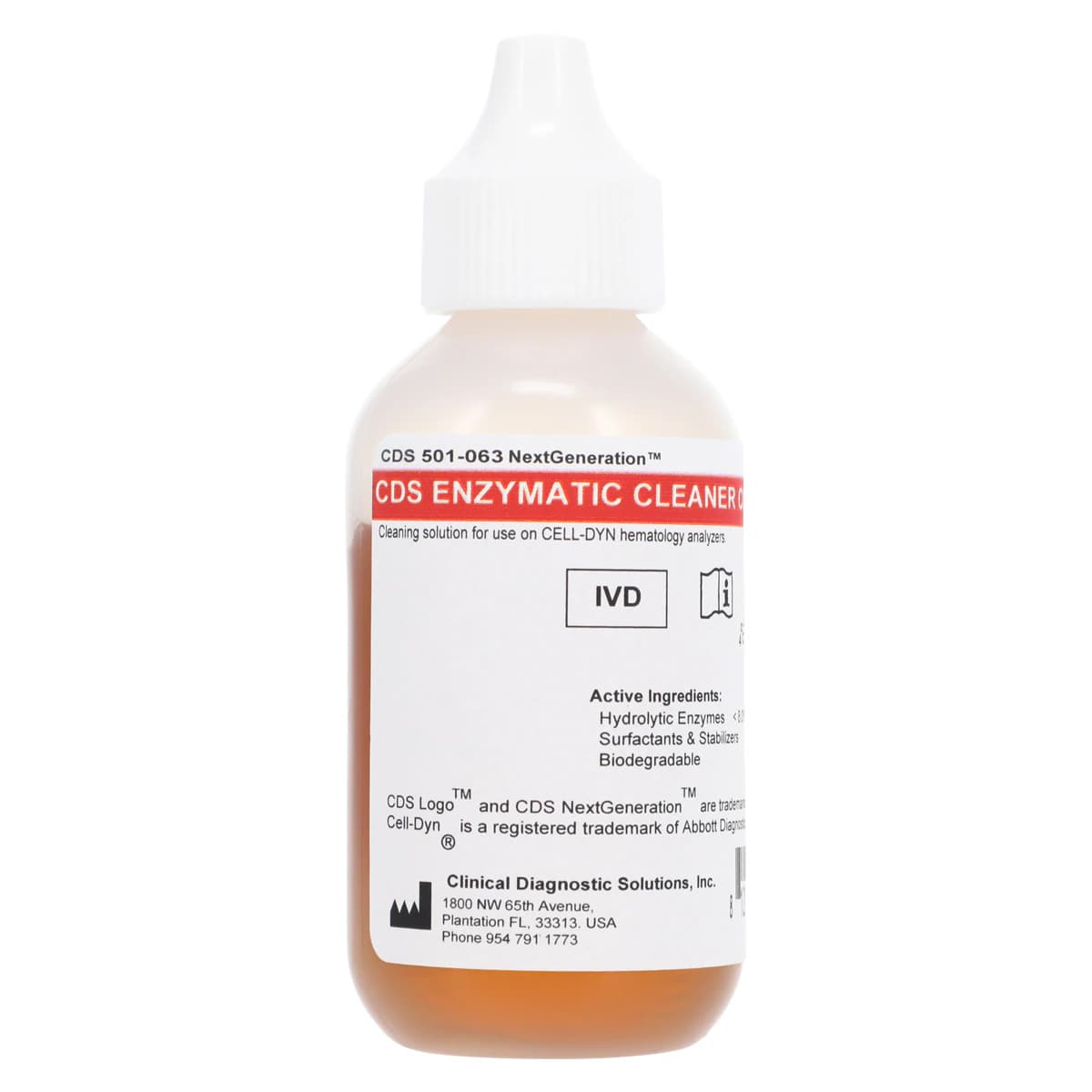 Cell-Dyn Enzyme Cleaner, 50 mL Each thumbnail 3