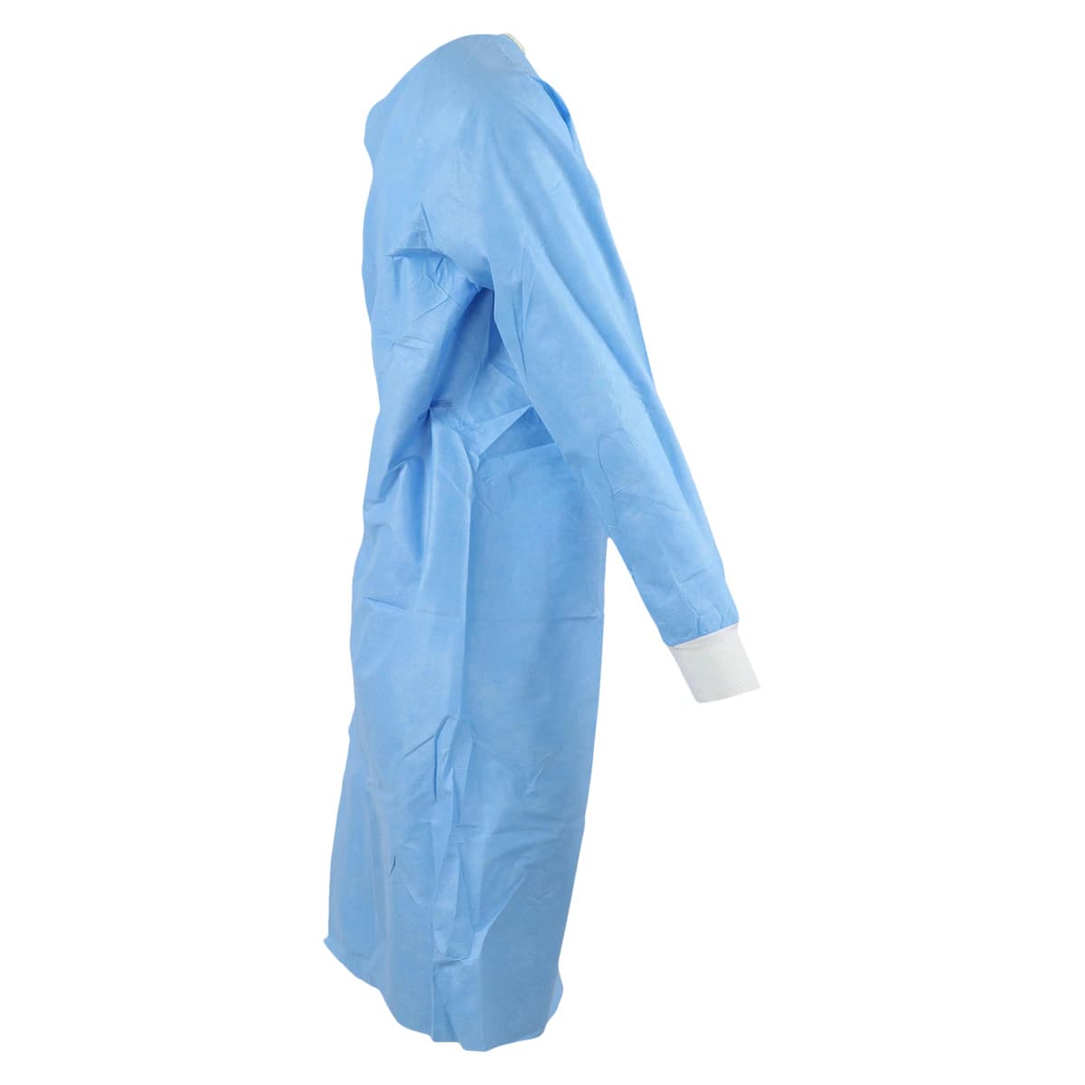 Halyard Ultra Surgical Gown, AAMI Level 3, Non-Reinforced, Latex-Free, Large, Blue/Yellow, With Towel, 32/Case, 95111 thumbnail 2