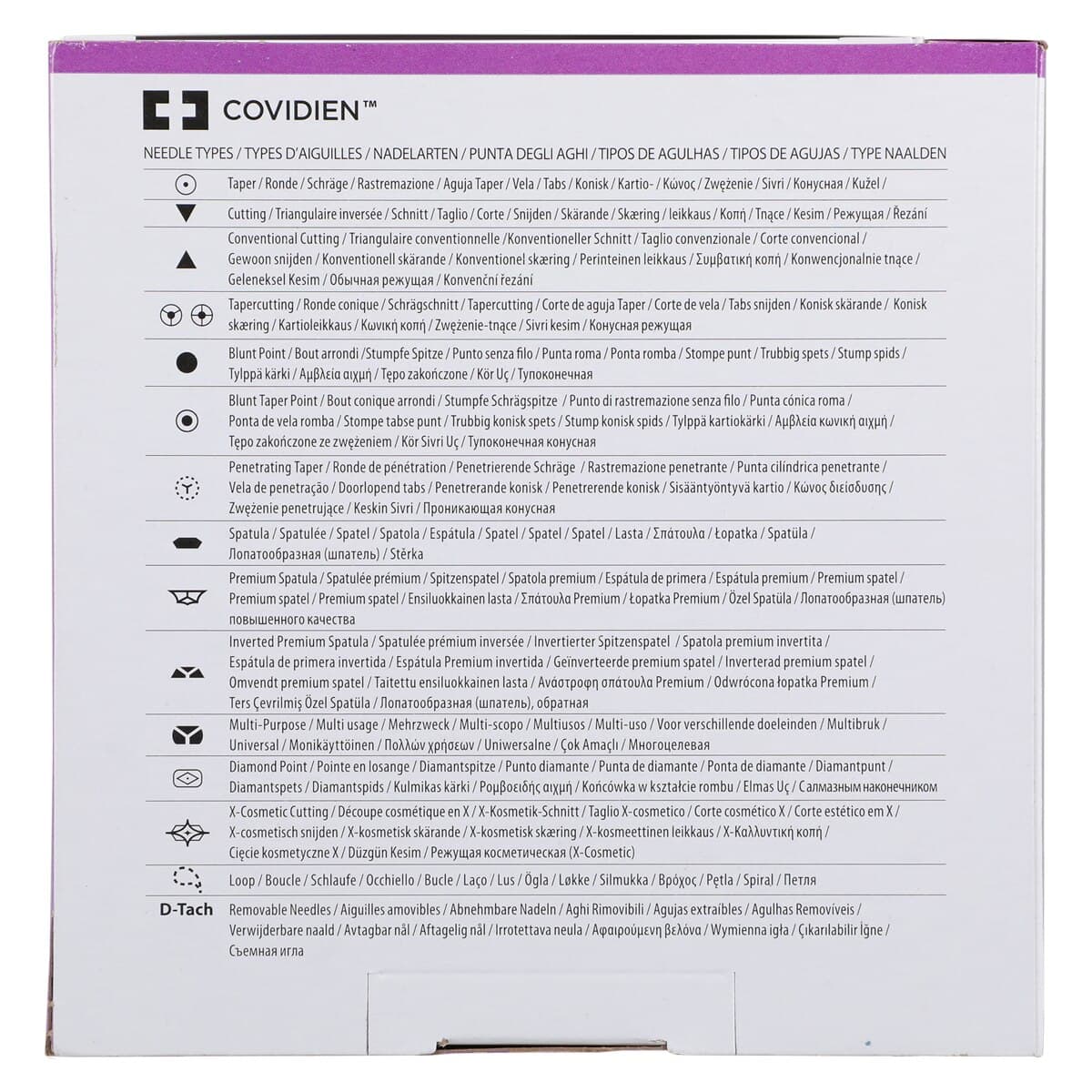 Medtronic Polysorb Suture, 2-0, 30" Polyester Braid, Absorbable, Coated, Undyed, V-20 Taper Point 1/2 Circle Needle 26mm, 36/Case thumbnail 5