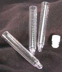 Azer Scientific Urine Sediment Tube with Sediment Trap, Polystyrene, Clear, 1000/Case thumbnail 2