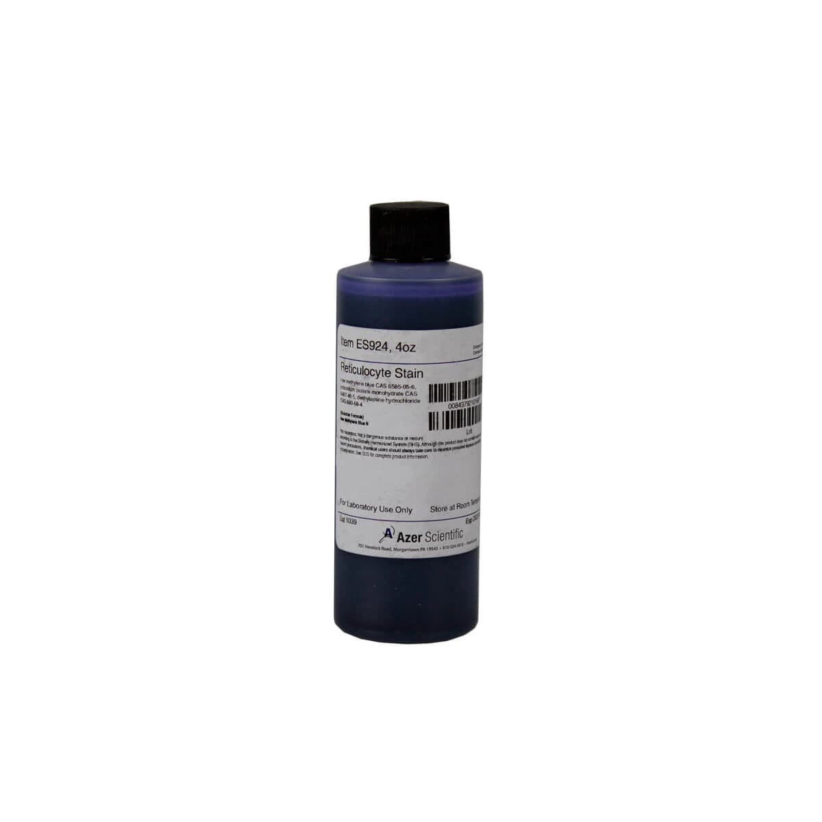 Azer Scientific Reticulocyte Stain, 125 mL Bottle - Reticulocyte Stain - Image 1