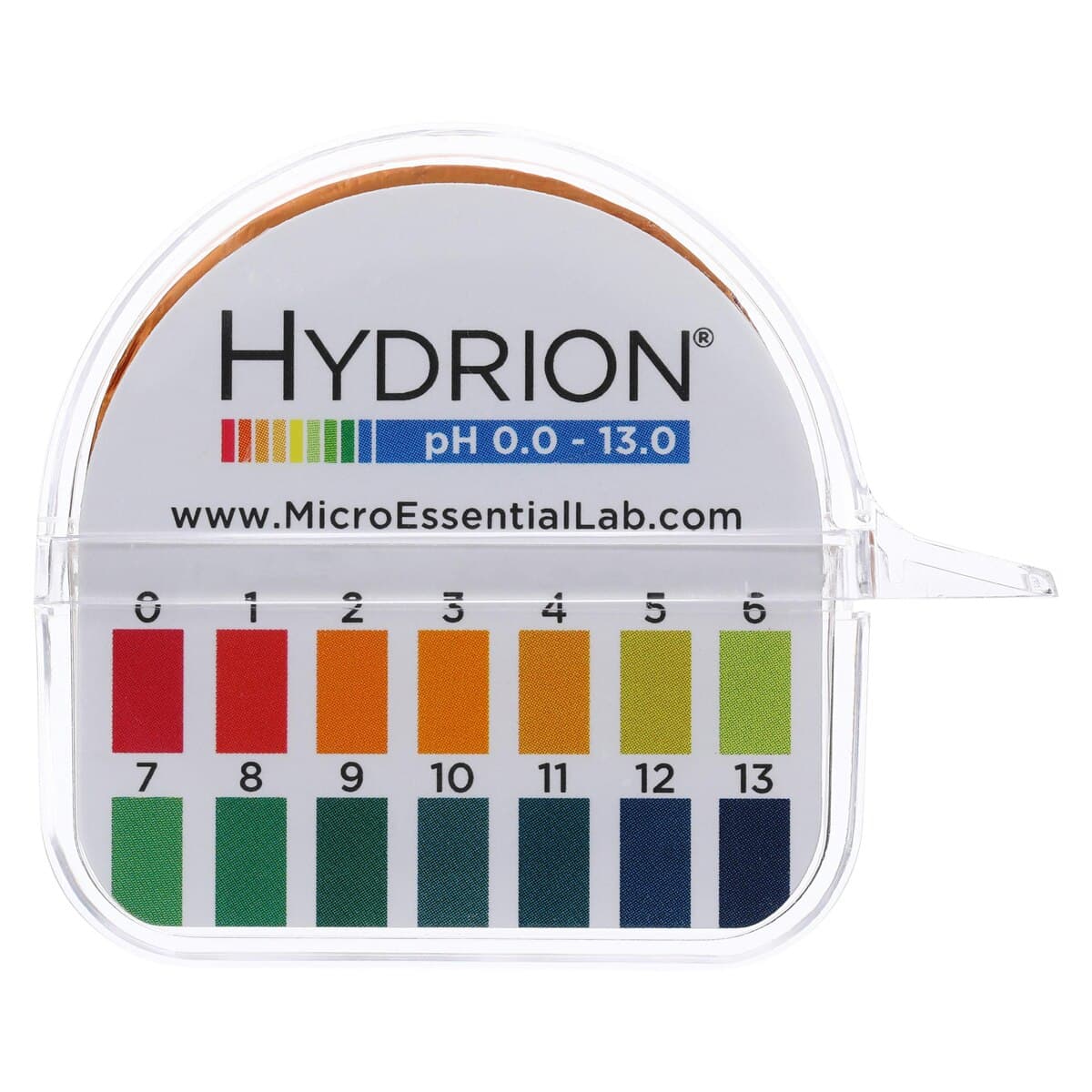 Hydrion Mikro pH Test Paper, Double Roll, 5/32" x 15', Range 0-13, with Color Chart thumbnail 3