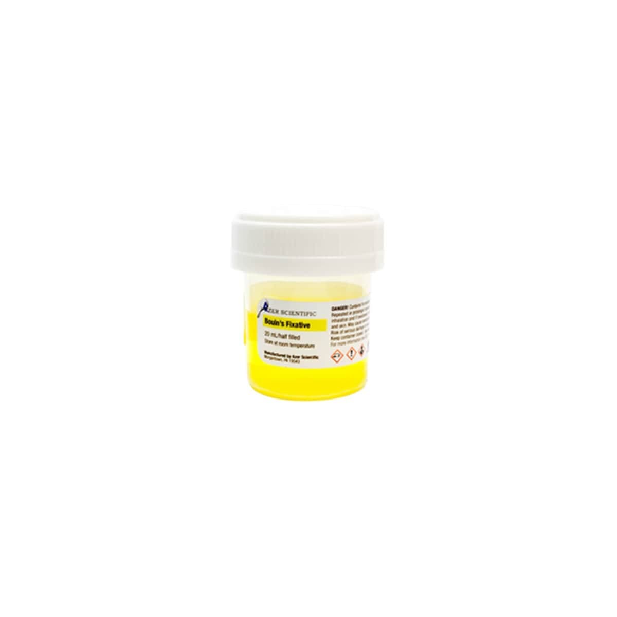 Azer Scientific Prefilled Bouin's Solution, 60mL, 50/Case - Prefilled Bouin's Solution - Image 1