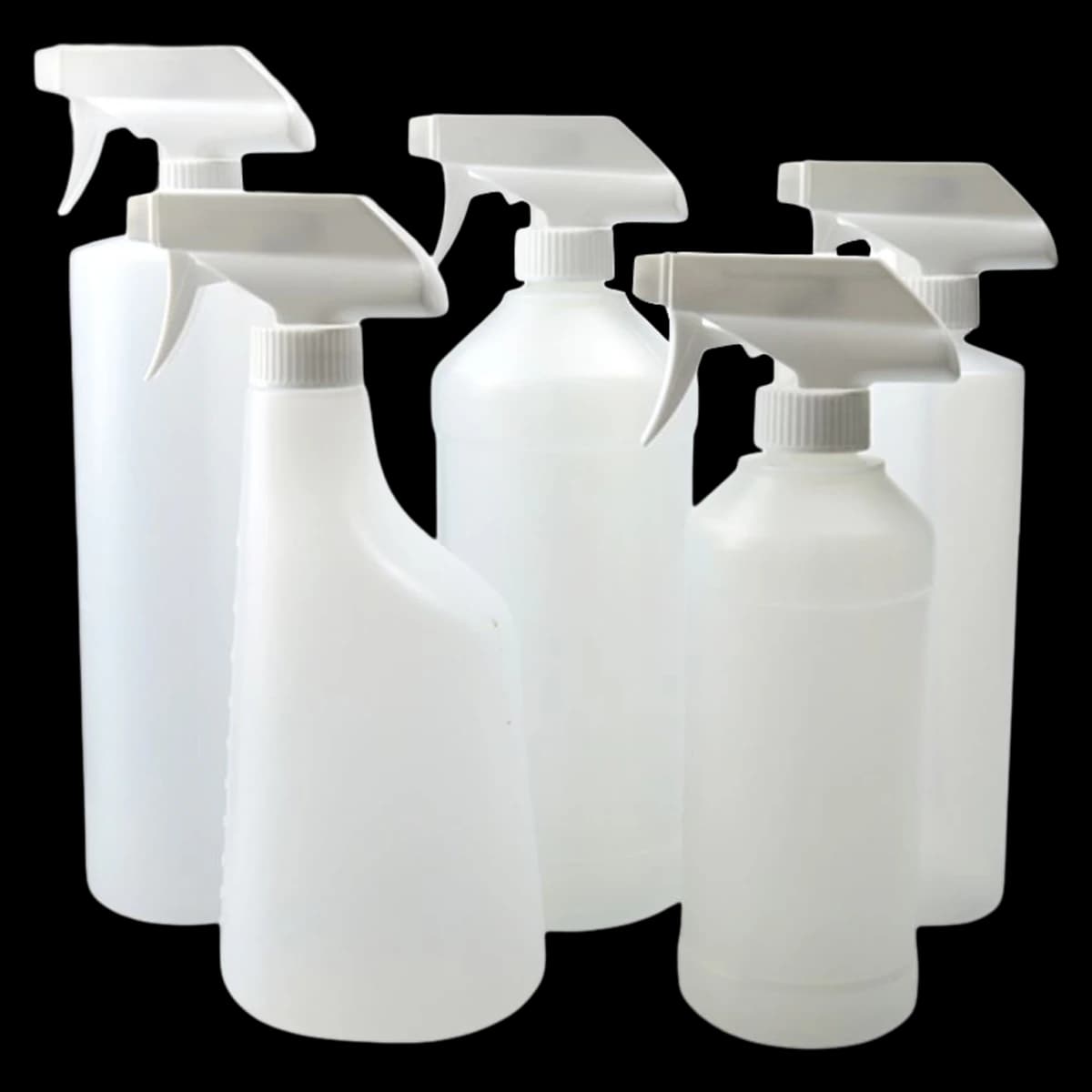 Qorpak HDPE Spray Bottle, Polypropylene-Lined Trigger, Natural, 22 oz, 4/Case - Bottle Spray - Image 1