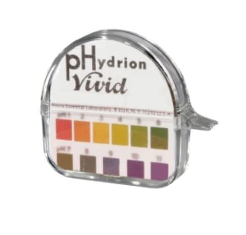 Hydrion pH Test Strip Refill P1095, Range 1-11, 5 Packs of 50 Strips - Paper Refill P1095 PH1-11 5/Pk - Image 1