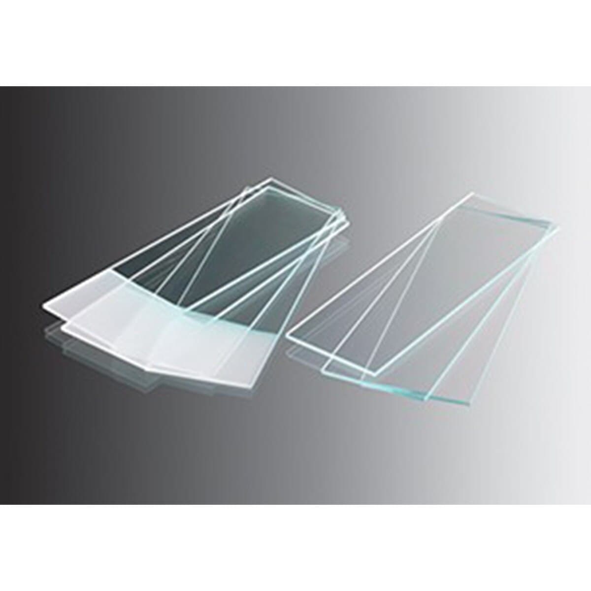 Azer Scientific Everfrost Microscope Slides, Single Frosted, 3x1 inch, White, Wet-Ground Edges, 72/Box - Everfrost Slide Single Frosted - Image 1